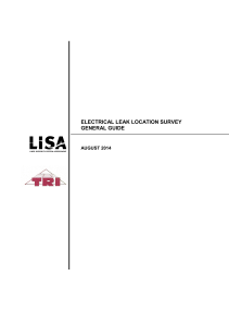 Electrical Leak Location Survey Guide