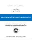 IMF Staff Reports for the G-20 Mutual Assessment Process : Global