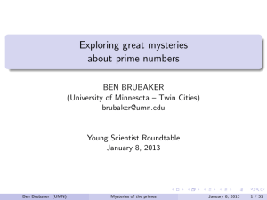 Exploring great mysteries about prime numbers