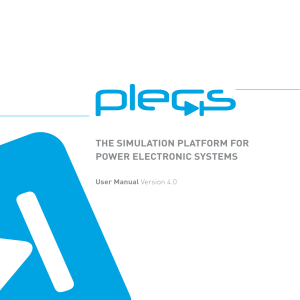 PLECS - User Manual