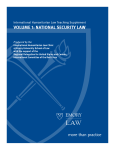 National Security Law and IHL - Emory Law