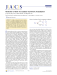 Resolution of Diols via Catalytic Asymmetric Acetalization