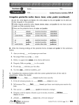 Irregular preterite verbs: hacer, tener, estar, poder (continued) hice