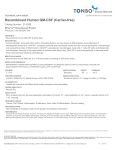 Recombinant Human GM-CSF (Carrier-free) - Data Sheets