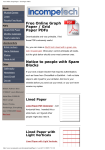 Free Online Graph Paper / Grid Paper PDFs - Mathe-CD
