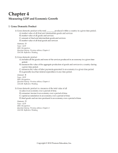 Macroeconomics, 10e (Parkin) - Testbank 1 (ch. 1