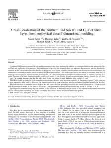 Crustal evaluation of the northern Red Sea rift and Gulf of Suez