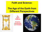 Faith and Science: The Age of the Earth from