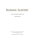 Roman Slavery - National Center for History in the Schools