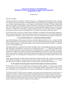 letter report - Hearing Loss Association of America