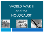 WWII and Holocaust Study Notes