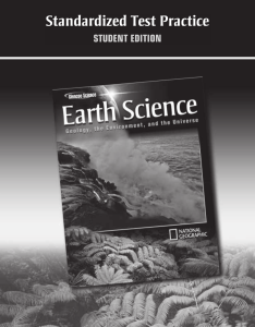 Earth Science: GEU Standardized Test Practice SE