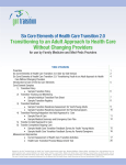 Six Core Elements of Health Care Transition 2.0