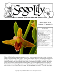 March-April 2014 - Utah Native Plant Society
