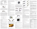 DIRECTIONS FOR USE/PACKAGE INSERT Glaukos Corporation