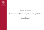 Islamic Law - Studentportalen
