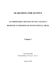 Report - Government of Nova Scotia