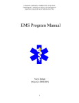 EMS Program Manual - Central Oregon Community College