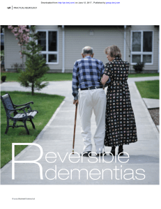 Reversible Dementias - Practical Neurology