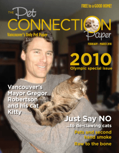 The Pet Connection – Feb/Mar 2010