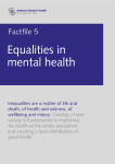 Equalities in mental health - Lancashire Care NHS Foundation Trust