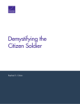 Demystifying the Citizen Soldier