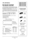 SN54/74LS160A SN54/74LS161A SN54/74LS162A
