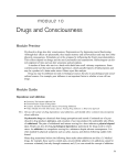 Drugs and Consciousness