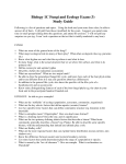 Biology 1C Fungi and Ecology Exam (3) Study Guide