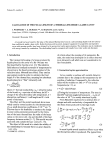 CALCULATION OF THE FOCAL LENGTH OF A THERMAL LENS