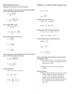 Practice Test #1