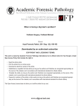 PDF - Academic Forensic Pathology