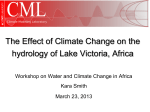 Smith:_Effect of Climate Change on Hydrology of Lake Victoria