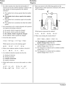 Lesson 9 Review Teacher`s Copy