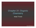 Chapter 21: Organic Chemistry