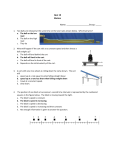 Quiz 10 Motion