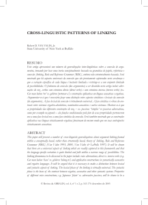 Cross-LinguistiC Patterns of Linking