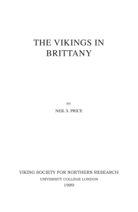 The Vikings in Brittany - Viking Society Web Publications