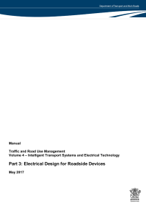 Electrical Design for Roadside Devices
