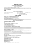 MATERIAL SAFETY DATA SHEET HELPMATE COFFEE STAIN