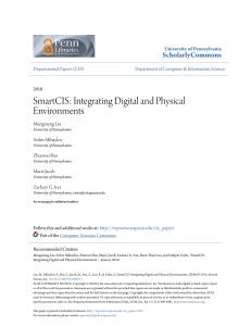 SmartCIS: Integrating Digital and Physical Environments
