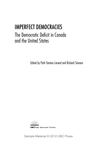 imperfect democracies