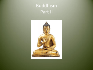 Buddhism Part II
