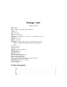 Package `rich`