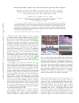 Electrostically defined few-electron double quantum dot in silicon