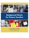 Background Checks for Firearm Transfers