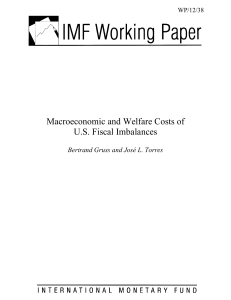Macroeconomic and Welfare Costs of US Fiscal Imbalances