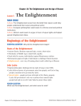 Chapter 16: The Enlightenment and the Age of Reason