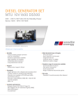 Spec Sheet - MTU 10V1600 DS500