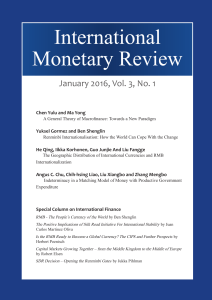 International Monetary Review